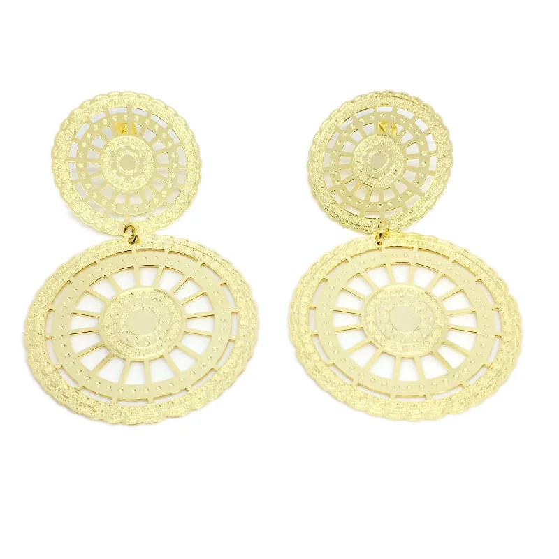 Women’s delicate earrings-Mandala Raios