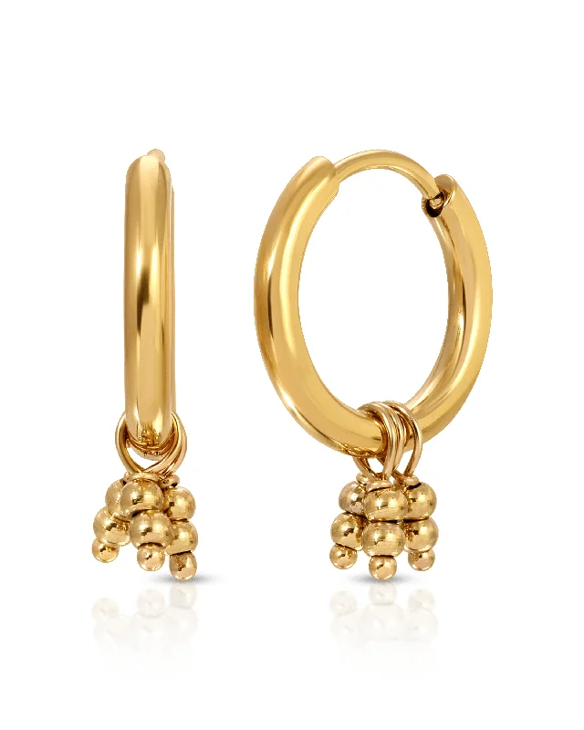 Women’s stud and hoop earrings-Daphne Hoop Earrings