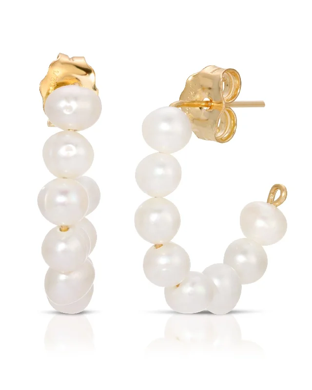 Women’s luxury hoop earrings-Lolo Hoops