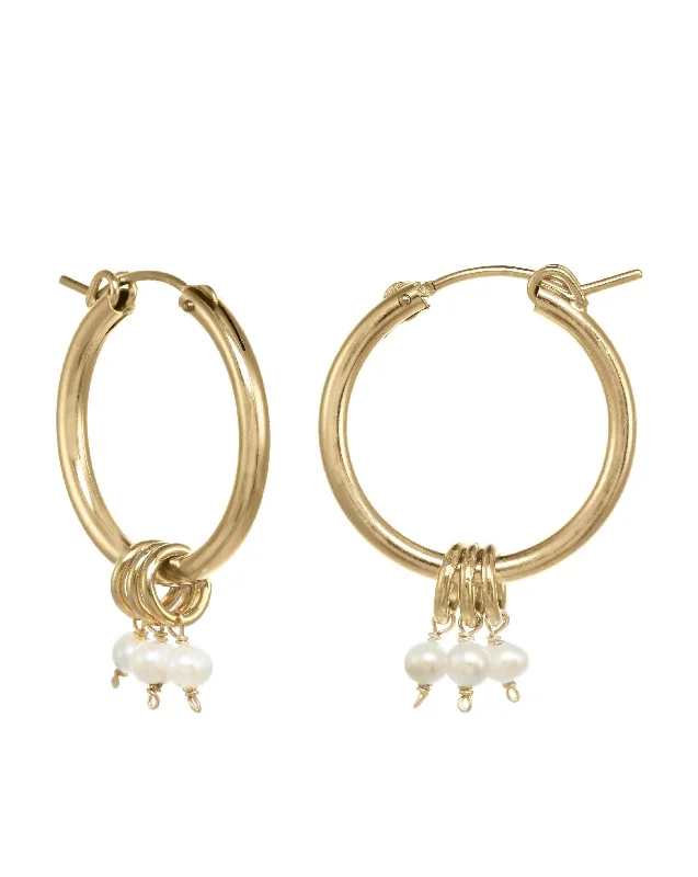 Women’s elegant hoop earrings-Noelle Hoop Earrings