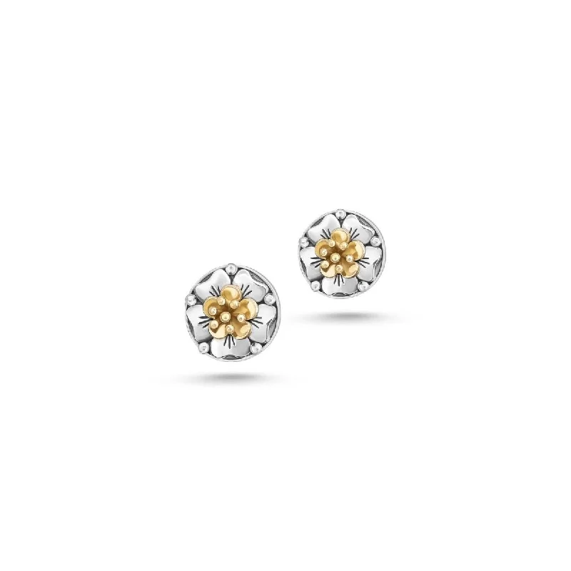 Women’s chic earrings-Floral Stud Earrings