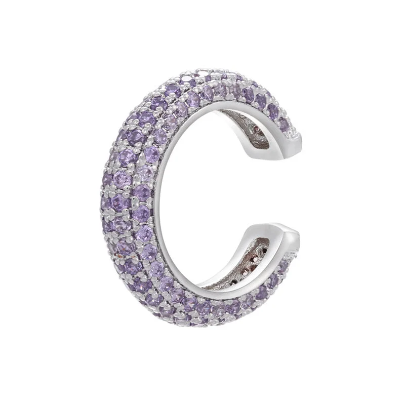 White Gold Color Purple Diamond 1