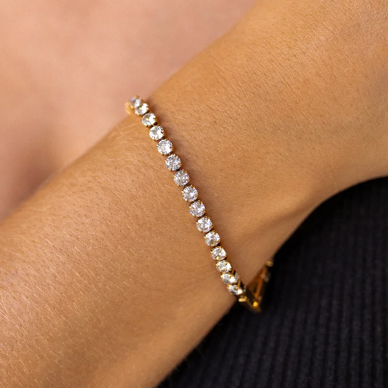 Women’s gold-plated bracelets-Hampton Bracelet