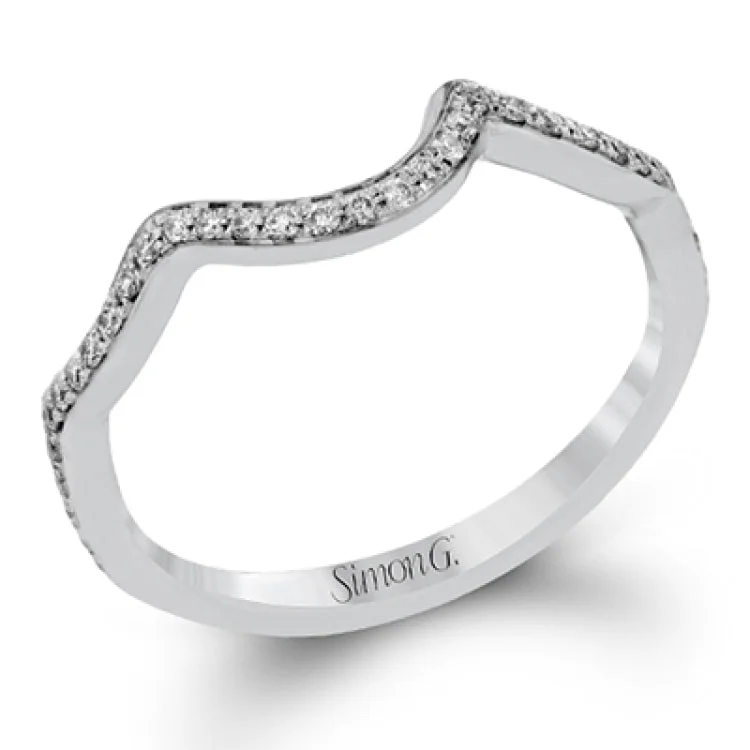 Women’s unique engagement rings-Classic with a modern twist, this white gold engagement ring features .50 ctw of sparkling white diamonds in a dramatic openwork design.