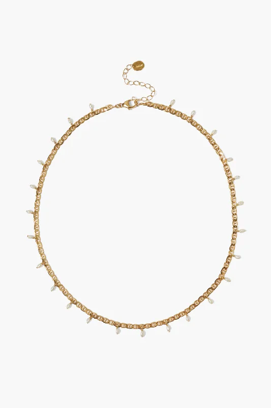 Women’s choker necklaces-Celeste Necklace Yellow Gold