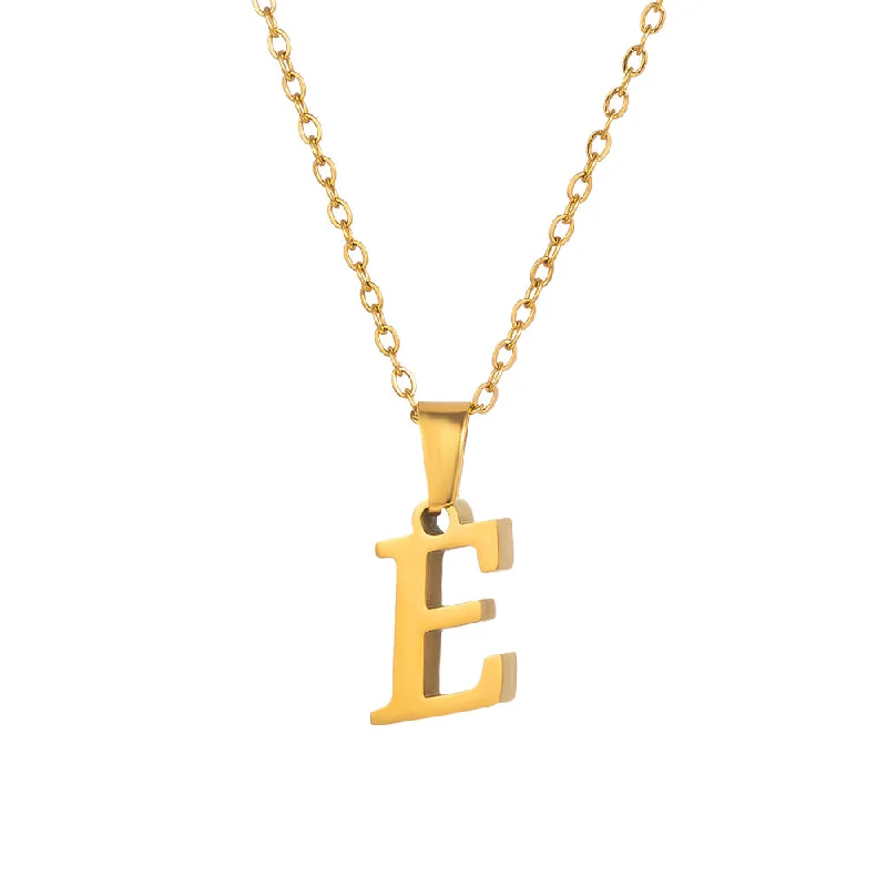 E-Chain Length 40-45cm, Pendant about 1 * 1.5cm