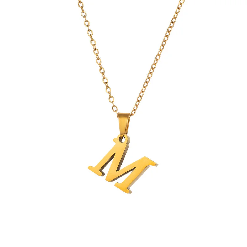 M-Chain Length 40-45cm, Pendant about 1 * 1.5cm