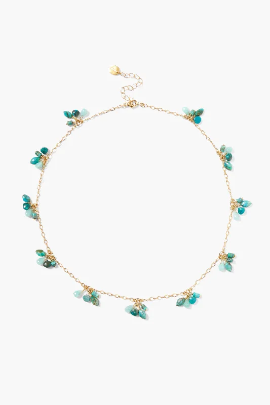 Women’s luxury necklaces-Hila Necklace Turquoise Mix