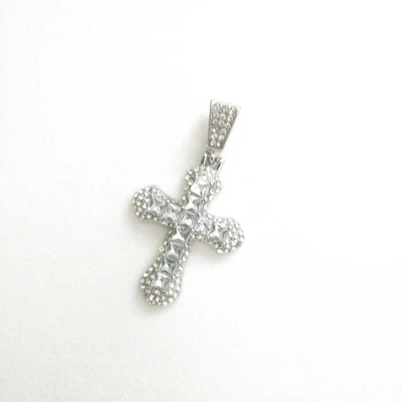 White Zircon Cross (Single Pendant)