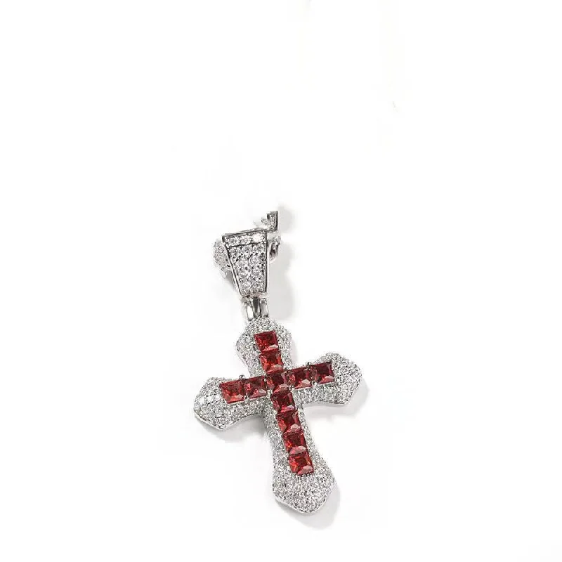 Jacinth Cross (Single Pendant)