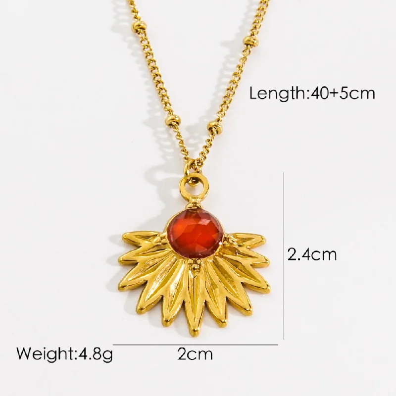 Maple Leaf Red Agate