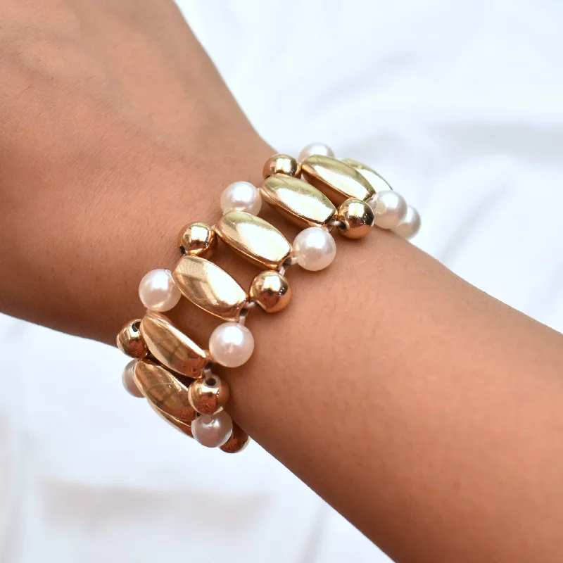 Women’s unique bracelets-TFC Standard Gold Plated Bracelet