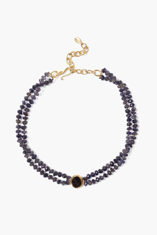 Women’s heirloom necklaces-Colette Necklace Iolite