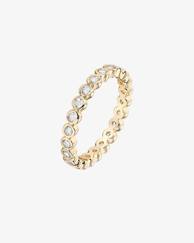 Women’s silver rings-Lola Eternity Band