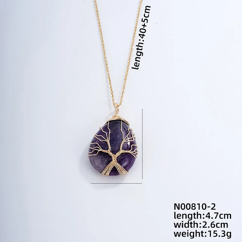 08 Gold-Amethyst 40 5cm