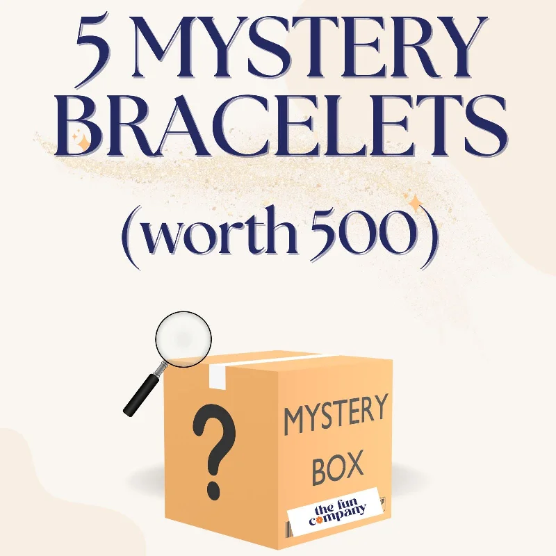 Women’s layered bracelets-TFC 5 Bracelets Mystery Box