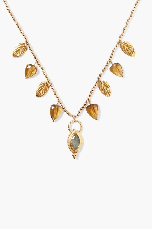 Women’s vintage necklaces-Tavi Charm Necklace Gold Mix