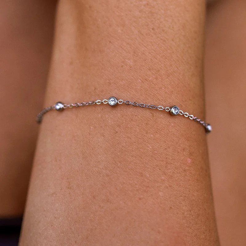 Women’s cuff bracelets-Elixir Bracelet Silver